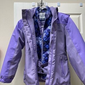 Magellan Outdoors Girls 2-piece Ski Parka System